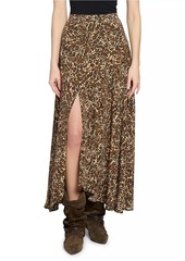 Isabel Marant Sakura Leopard Maxi Skirt