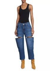 Isabel Marant Salia Zip Detail Jeans