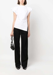 Isabel Marant Sebani padded asymmetric T-shirt