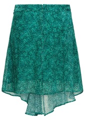 Isabel Marant Selena Printed Viscose & Silk Mini Dress