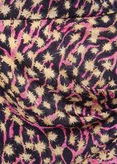 Isabel Marant Selena Printed Viscose & Silk Mini Skirt
