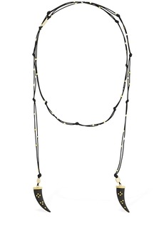 Isabel Marant Shiny Aimable Scarf Necklace