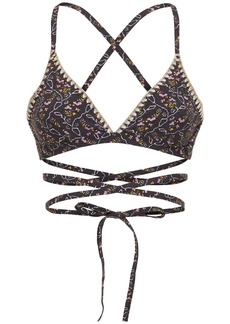 Isabel Marant Solange Wraparound Bikini Set