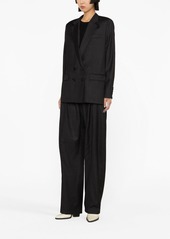 Isabel Marant Sopiavea checkered high-waisted trousers