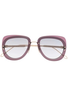 Isabel Marant square tinted sunglasses