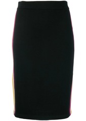 Isabel Marant stripe panel pencil skirt