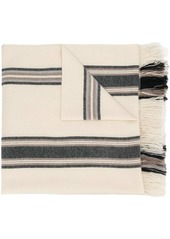 Isabel Marant striped cashmere scarf