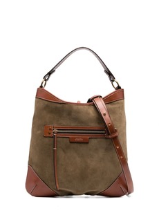 Isabel Marant suede-finish leather tote bag