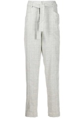 Isabel Marant tapered belted trousers