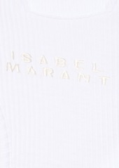 Isabel Marant Tenesy Racerback Cotton Top