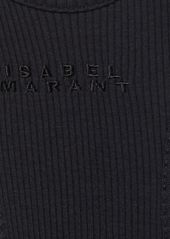 Isabel Marant Tenesy Racerback Cotton Top