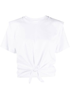 Isabel Marant tied-waist short-sleeved T-shirt