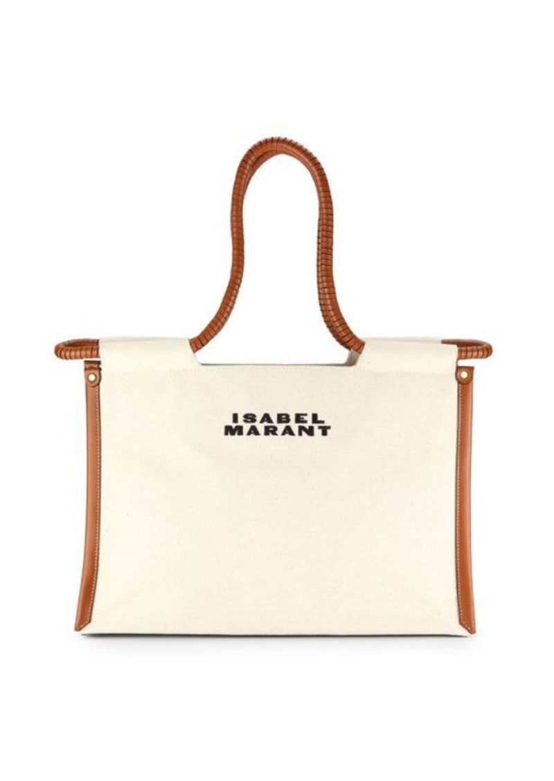 Isabel Marant Toledo Leather Trim Tote