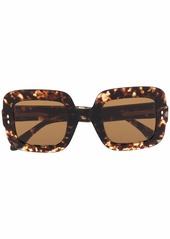 Isabel Marant tortoiseshell square-frame sunglasses