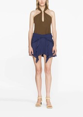 Isabel Marant Tripsy ruffled silk-chiffon miniskirt