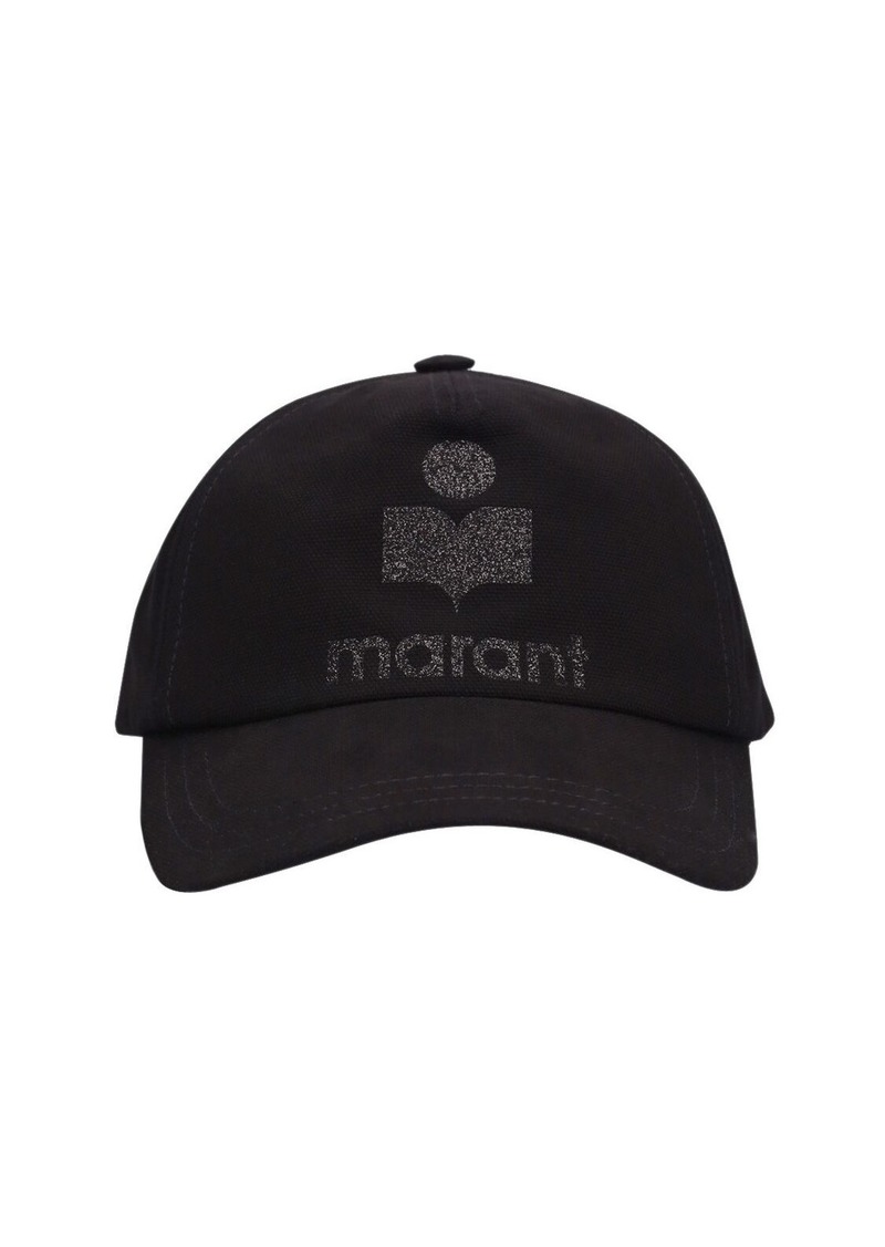 Isabel Marant Tyron Embellished Logo Cotton Cap