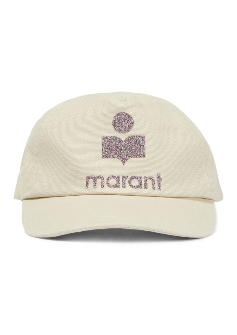 Isabel Marant Tyron logo cotton baseball cap