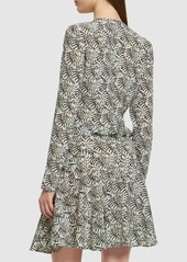 Isabel Marant Usmara Silk Blend Mini Dress