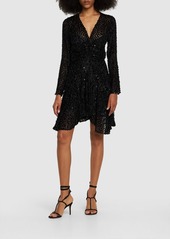 Isabel Marant Usmara Viscose & Silk Blend Mini Dress