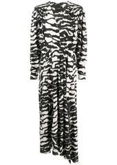 Isabel Marant zebra-print maxi dress