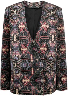 Isabel Marant Vaklero patterned-jacquard jacket