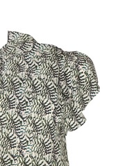Isabel Marant Valency Printed Silk Blend Top