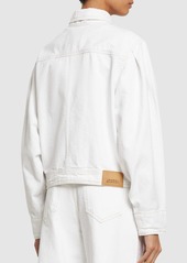 Isabel Marant Valette Puff Sleeves Cotton Coat