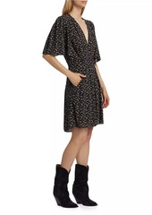 Isabel Marant Vedolia Abstract Print Minidress