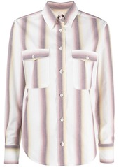 Isabel Marant vertical-stripe long-sleeve shirt