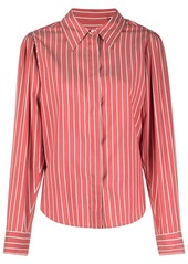 Isabel Marant vertical-stripe long-sleeve shirt