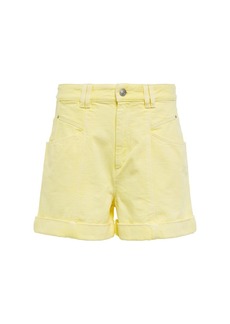 Isabel Marant Vetanio high-rise denim shorts