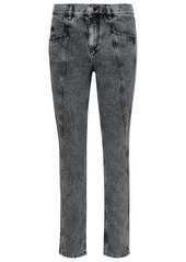 Isabel Marant VIKORA GREY COTTON DENIM JEANS