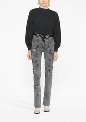 Isabel Marant Vokayo cargo straight-leg jeans