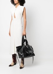 Isabel Marant Wardy crinkled-finish tote bag