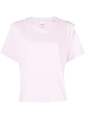 Isabel Marant Zelitos pleat-detail T-shirt