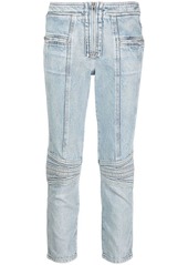 Isabel Marant zip-embellished cropped jeans
