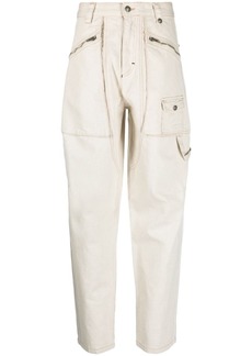 Isabel Marant zip-pocket tapered trousers