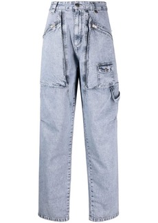 Isabel Marant zip-pocket wide-leg trousers