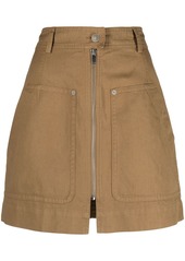 Isabel Marant zipped mini skirt