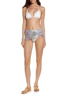 Isabella Rose Liberty Lane Cover-Up Miniskirt in Multi at Nordstrom
