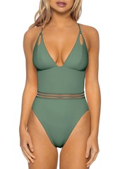 Isabella Rose Queensland Ribbed One Piece Swimsuit