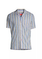 Isaia Camp Collar Shirt