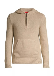 Isaia Half-Zip Sweater Hoodie