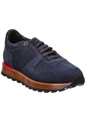 ISAIA Leather Sneaker, 9