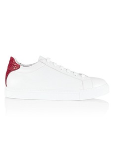 Isaia Lace-Up Leather Sneakers
