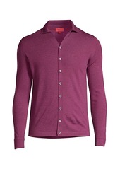 Isaia Long-Sleeve Polo Shirt