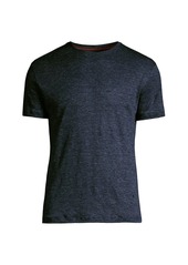 Isaia Mélange Silk & Cotton T-Shirt