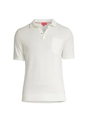 Isaia Short-Sleeve Pocket Polo Shirt