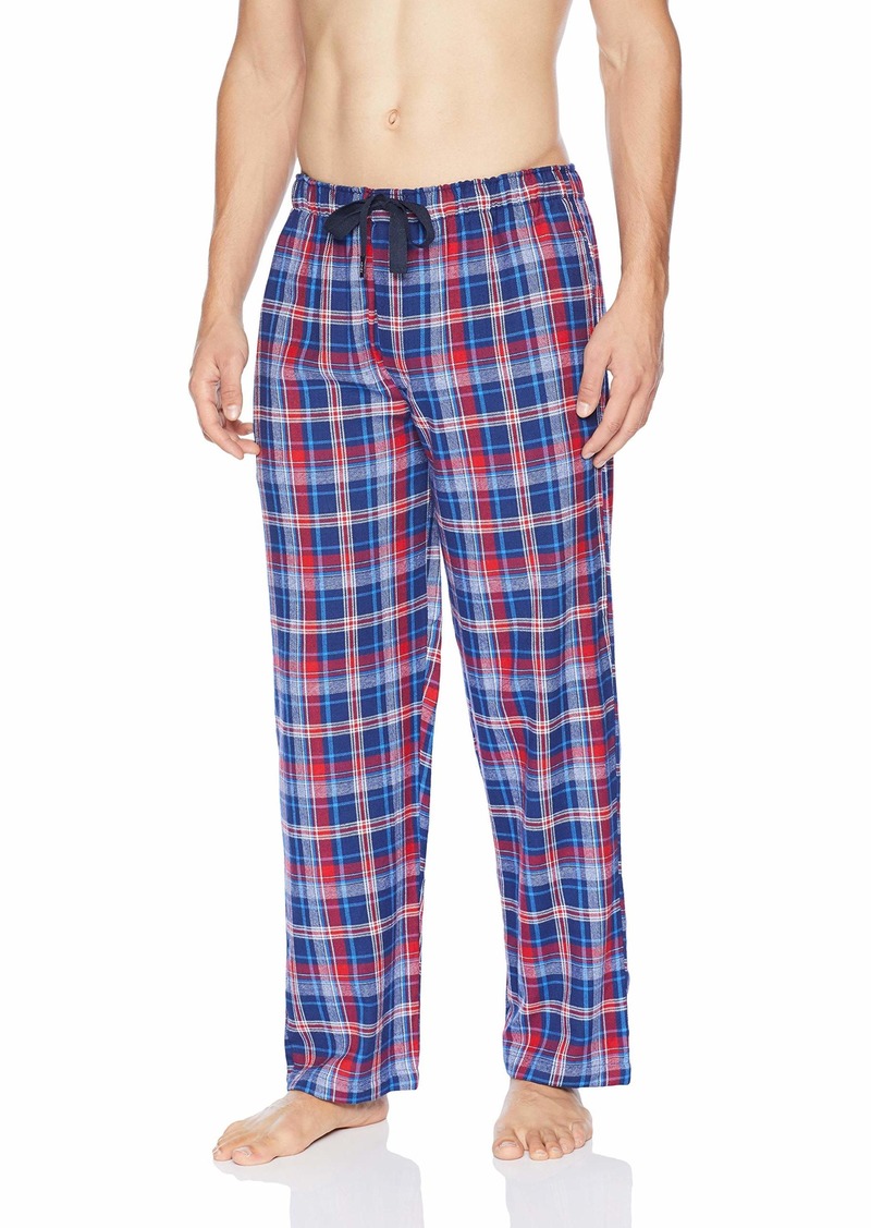 Izod IZOD Men's Advantage Sleepwear Soft Woven Flannel Sleep Pant ...