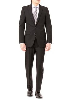 Izod Men's Classic-Fit Suits - Black